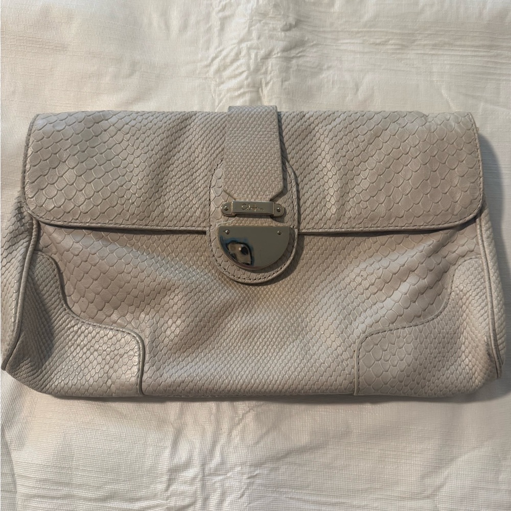 Cole Haan - Chic Cream Clutch Bag